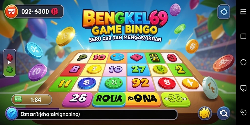 Tampilan gameplay BENGKEL69 yang mengasyikkan saat bermain Bingo.