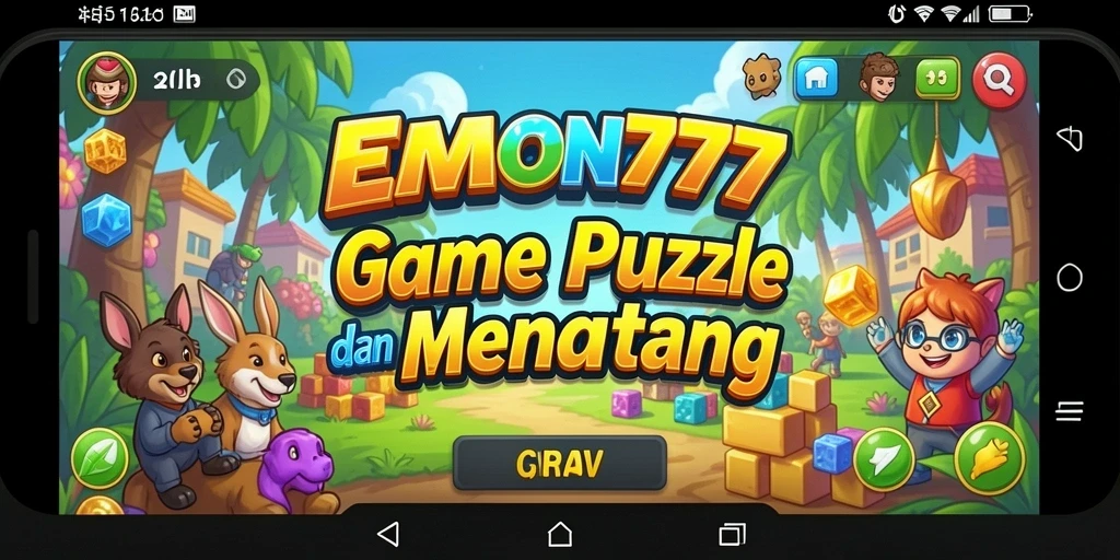 Tampilan gameplay EMON777 yang menantang dan menarik.