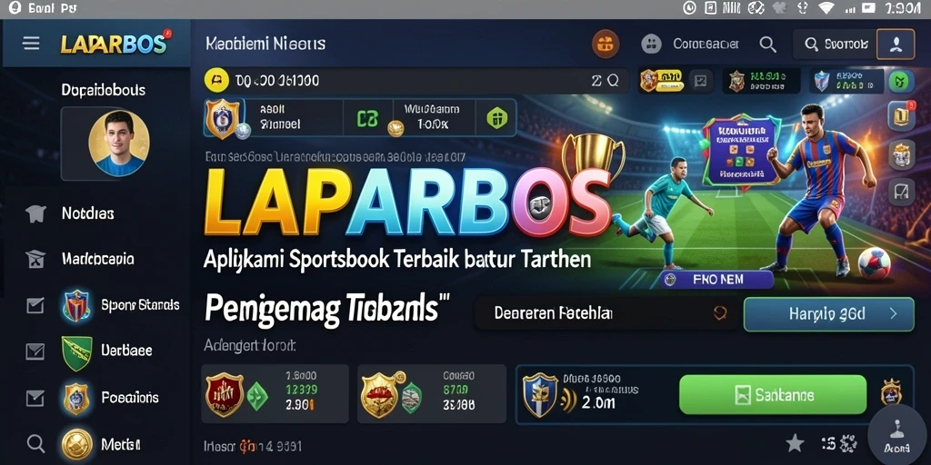 Screenshot utama LAPARBOS menampilkan pengalaman taruhan yang seru dan menarik.