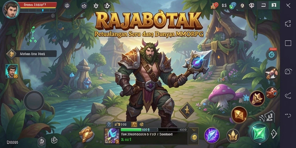 Screenshot gameplay <strong>RAJABOTAK</strong> menampilkan aksi seru di dunia MMORPG.