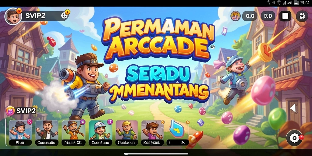 Tampilan gameplay menantang dan mengasyikkan di SVIP2.