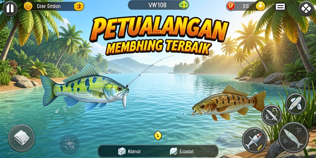 Tangkapan ikan yang memukau dalam game VW108.